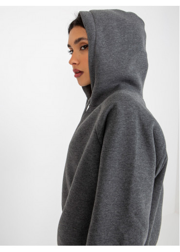 Tmavosivá tepláková súprava