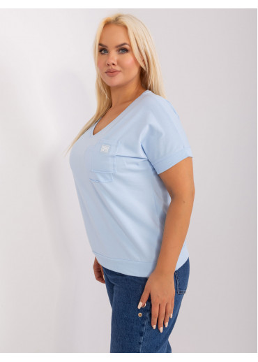 Svetlomodré tričko