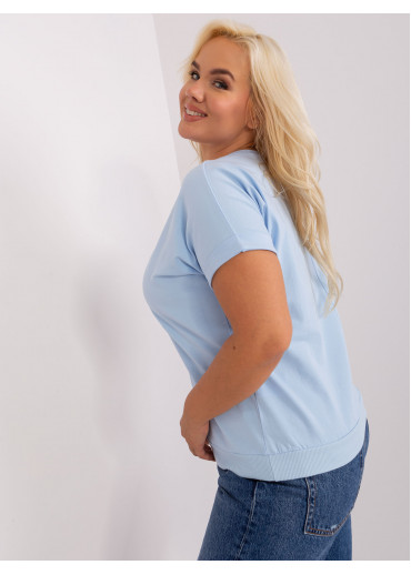 Svetlomodré tričko