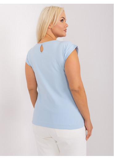 Svetlomodré tričko