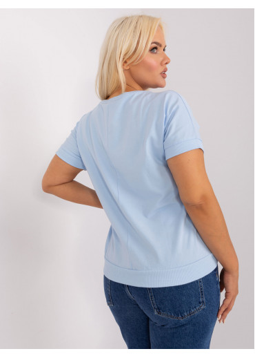 Svetlomodré tričko