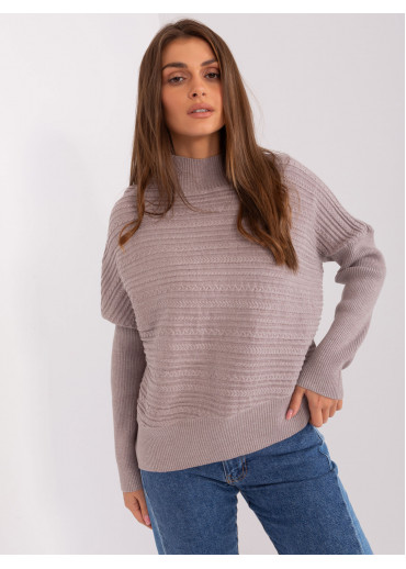 Béžovo hnedý polorolák