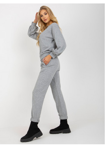 Sivá tepláková súprava