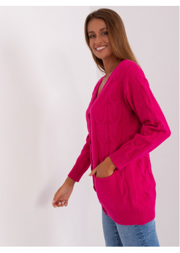 Fuchsiovo ružový sveter