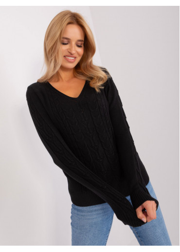 Čierny pulóver