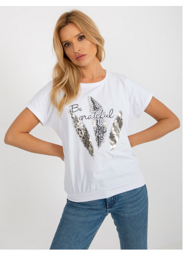 Biele tričko pierka