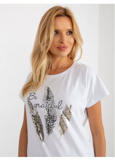 Biele tričko pierka