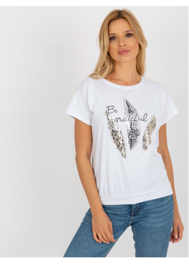 Biele tričko pierka