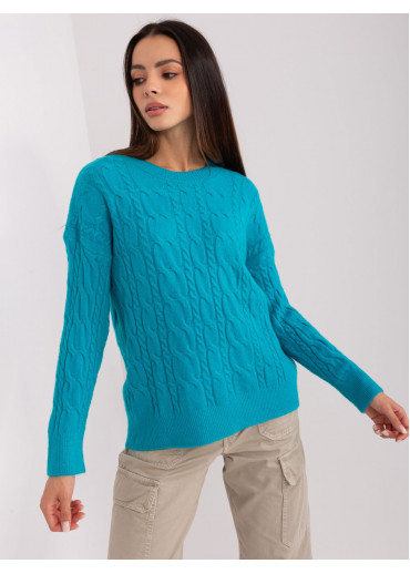 Mätovo zelený pulóver