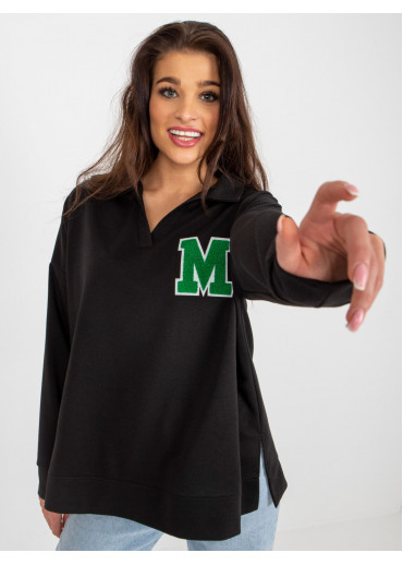 Čierna polokošeľa