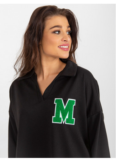 Čierna polokošeľa