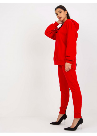 Červená tepláková súprava