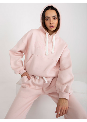 Púdrovo ružová tepláková súprava