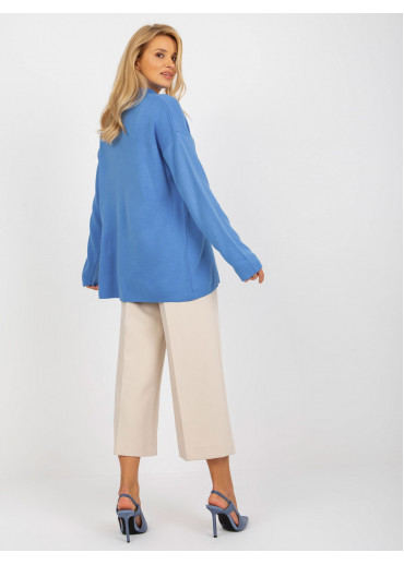 Svetlomodrý pulóver