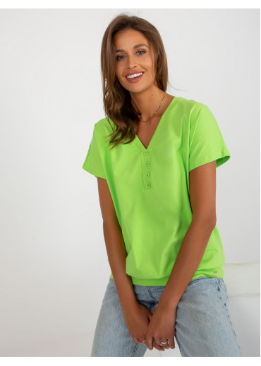 Limetkovo zelené tričko