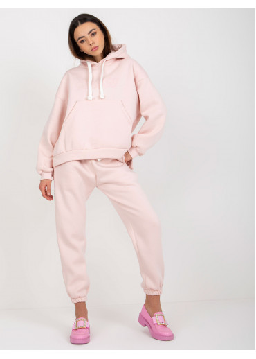 Púdrovo ružová tepláková súprava