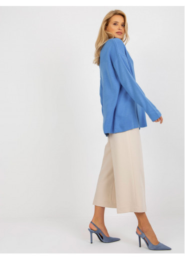 Svetlomodrý pulóver