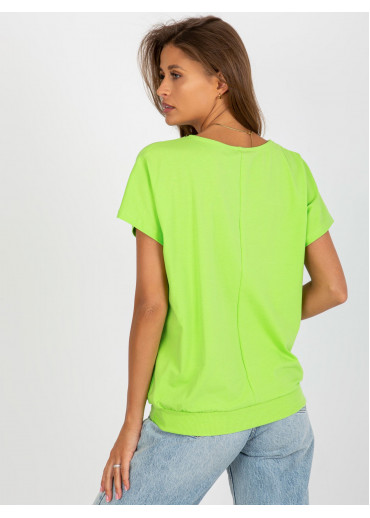 Limetkovo zelené tričko