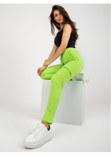 Limetkovo zelené tepláky