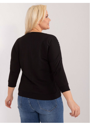 Čierne tričko s potlačou