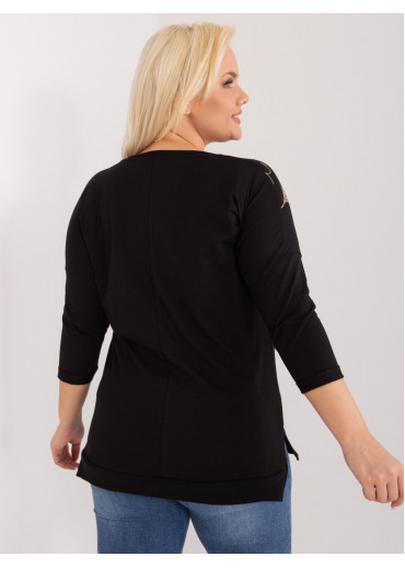 Čierne tričko s potlačou