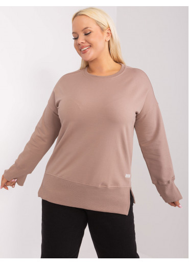 Béžovo hnedé tričko