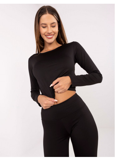 Čierny športový komplet