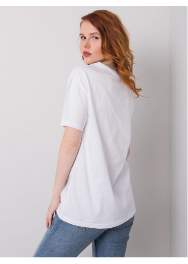 Biele tričko s potlačou