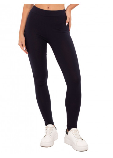 Modré bavlnené legíny