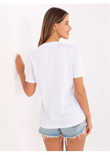 Biele tričko s potlačou