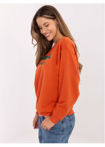 Karamelovo hnedá mikina