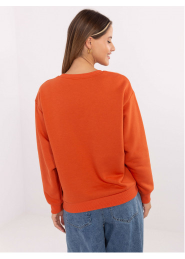 Karamelovo hnedá mikina