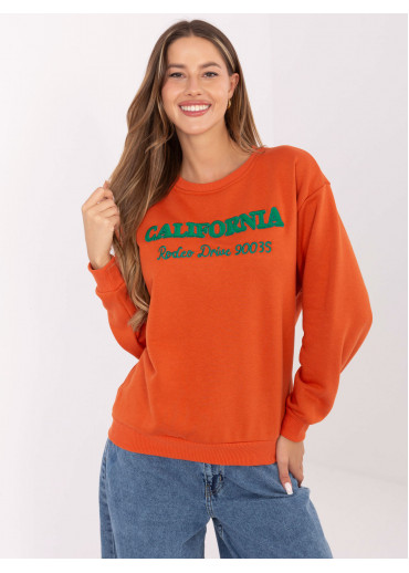 Karamelovo hnedá mikina