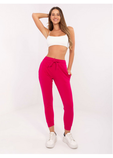 Fuchsiovo ružové tepláky