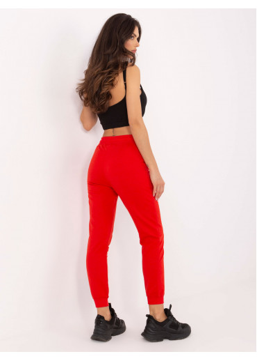 Červené dámske tepláky