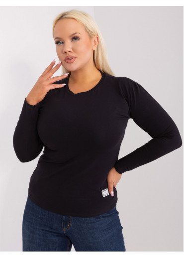 Čierne basic tričko