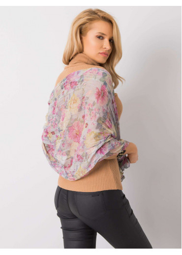 Púdrovo ružová šatka