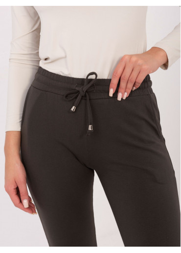 Khaki zelené basic tepláky