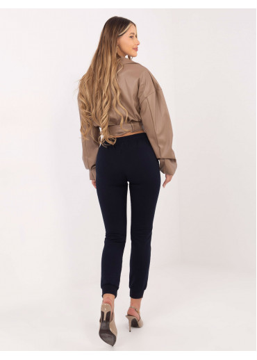 Tmavomodré basic tepláky