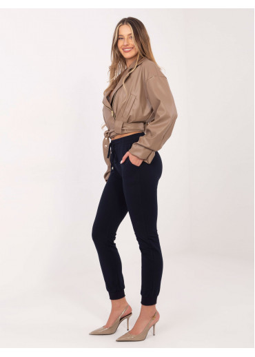 Tmavomodré basic tepláky