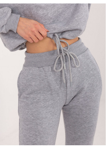 Sivá tepláková súprava