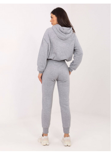 Sivá tepláková súprava