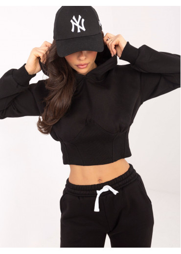 Čierna tepláková súprava