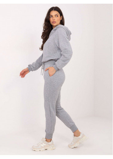 Sivá tepláková súprava