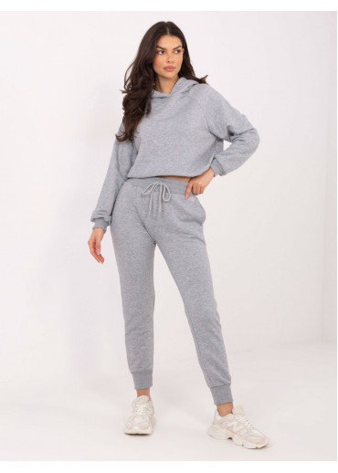 Sivá tepláková súprava