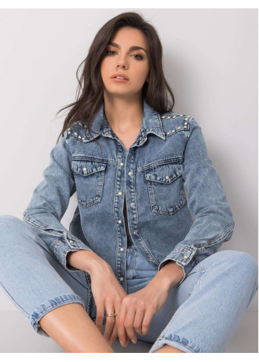 Svetlomodrá džínsová košeľa