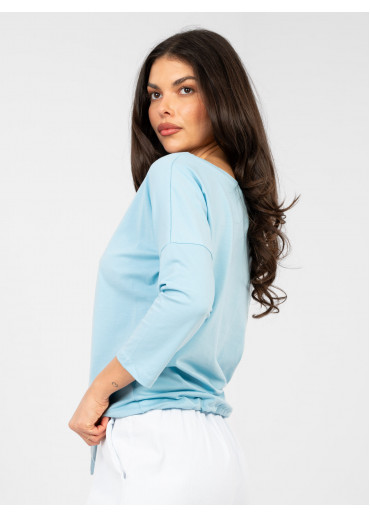 Svetlomodré tričko