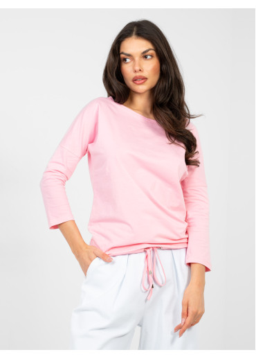 Púdrovo ružové tričko