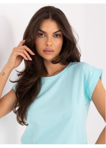 Svetlozelené bavlnené tričko