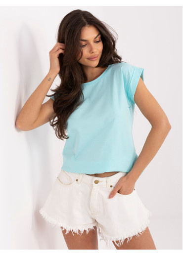 Svetlozelené bavlnené tričko